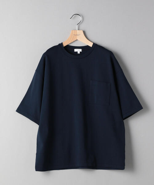 BEAUTY&YOUTH UNITED ARROWS(ビューティーアンドユースユナイテッドアローズ)の「BY クリア ポンチ ワイドフォルム Tシャツ -MADE IN JAPAN-(Tシャツ/カットソー・メンズ・オリーブ/ホワイト/ネイビー/ライトグレー/コバルトブルー・X-LARGE/LARGE/SMALL/MEDIUM)」の14枚目の写真