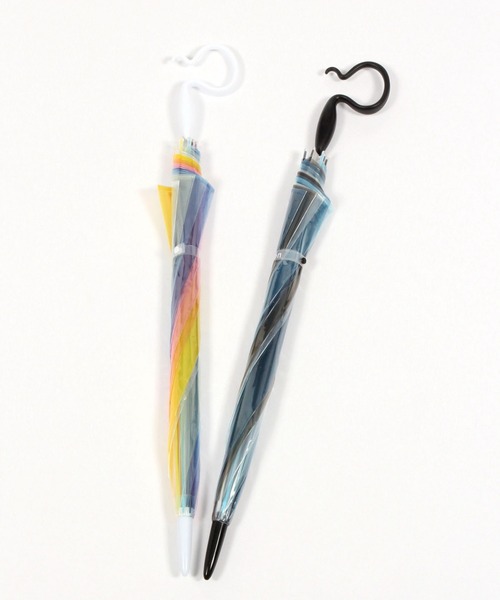 BAYFLOW（ベイフロー）の「【Evereon】[錆びにくく長く使える!]カラフル傘60cm（長傘・レディース・ホワイト/ブルー/その他1/ブラック/オフホワイト・0）」の6枚目の写真