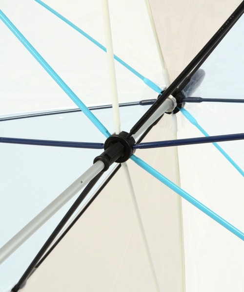 BAYFLOW（ベイフロー）の「【Evereon】[錆びにくく長く使える!]カラフル傘60cm（長傘・レディース・ホワイト/ブルー/その他1/ブラック/オフホワイト・0）」の11枚目の写真