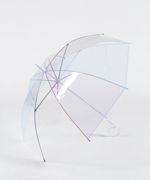 BAYFLOW（ベイフロー）の「【Evereon】[錆びにくく長く使える!]カラフル傘60cm（長傘・レディース・ホワイト/ブルー/その他1/ブラック/オフホワイト・0）」の22枚目の写真