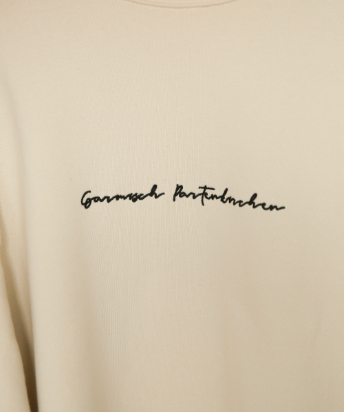 LOWRYS FARM（ローリーズファーム）の「シンプルロゴウラケプルオーバー　860115（スウェット・レディース・アイボリー/ブラック/ブラウン/スモークピンク/ベージュ/ミント・FREE）」の15枚目の写真