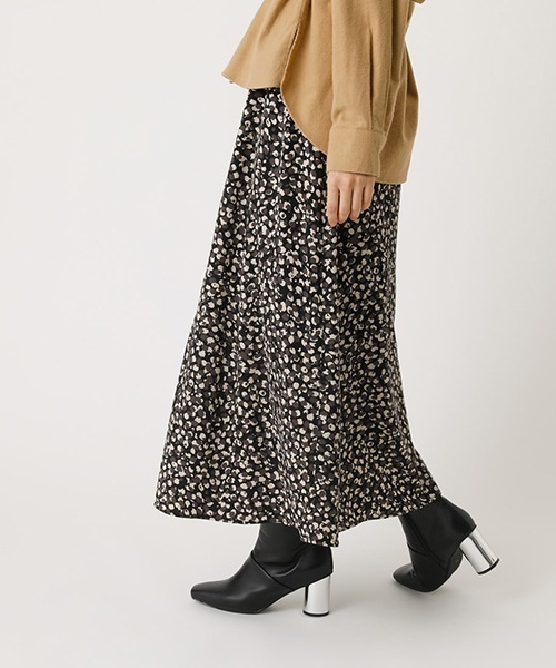 AZUL by moussy(アズールバイマウジー)の「LEOPARD NARROW SKIRT/レオパードナロースカート(スカート・レディース・ベージュ系その他/ブラック系その他/ブラック・SMALL/MEDIUM)」の13枚目の写真