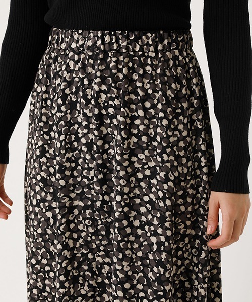 AZUL by moussy(アズールバイマウジー)の「LEOPARD NARROW SKIRT/レオパードナロースカート(スカート・レディース・ベージュ系その他/ブラック系その他/ブラック・SMALL/MEDIUM)」の18枚目の写真