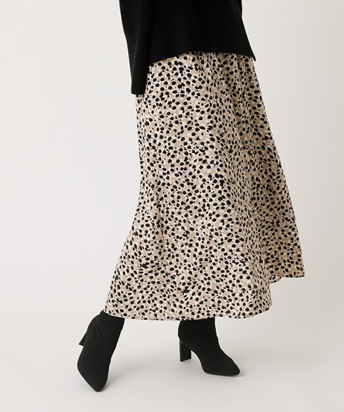 AZUL by moussy(アズールバイマウジー)の「LEOPARD NARROW SKIRT/レオパードナロースカート(スカート・レディース・ベージュ系その他/ブラック系その他/ブラック・SMALL/MEDIUM)」の21枚目の写真