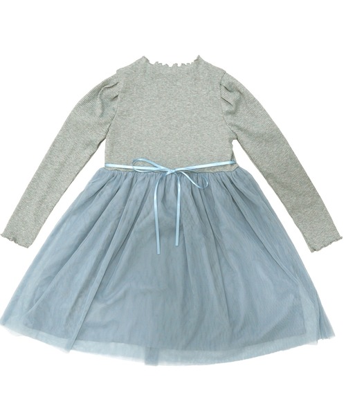 Bee des Bee（ビーデスビー）の「ドッキングワンピース（ワンピース・キッズ・ラベンダー/ライトグレー/ブルー系その他/ブラック/ダークブラウン/ブラック×ベージュ/ローズ/アイボリー/グレー系その他/ブラック系その他/ホワイト系その他/ホワイト系その他2・110cm/100cm/120cm/130cm/140cm/150cm）」の17枚目の写真