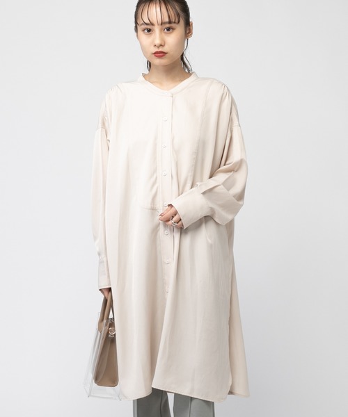 mystic（ミスティック）の「ロングBIGシャツ（シャツ/ブラウス）」 - WEAR