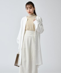 mystic | ロングBIGシャツ(シャツ/ブラウス)