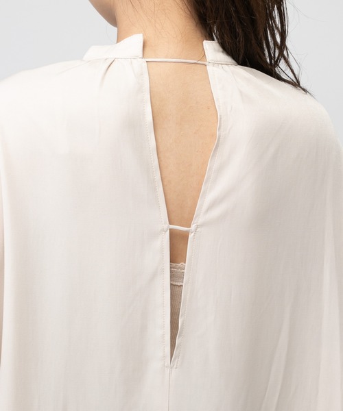 mystic(ミスティック)の「ロングBIGシャツ(シャツ/ブラウス・レディース・ホワイト/ベージュ/グリーン・FREE)」の7枚目の写真