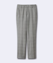 《INEDIT》グレンチェックテーパードパンツ《Loro Piana》
