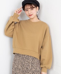 WEGO | WEGO/カラービッグシルエットショートスウェット(スウェット)