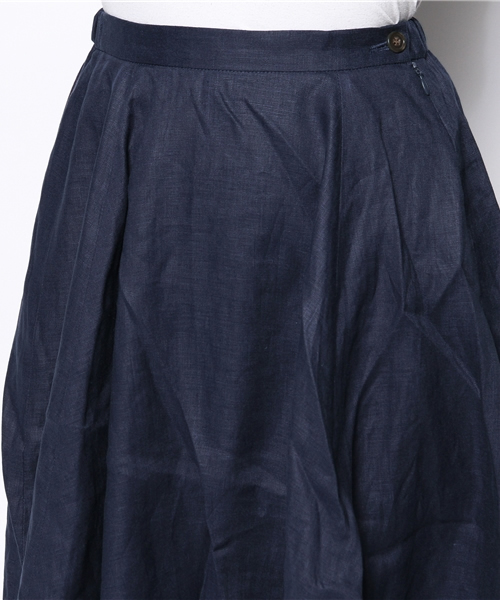 CIAOPANIC（チャオパニック）の「【Ciaopanic】セミロングフレアSK（スカート・レディース・イエロー/カーキ/ネイビー・FREE）」の6枚目の写真