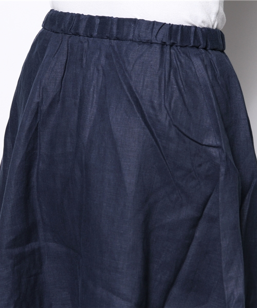 CIAOPANIC（チャオパニック）の「【Ciaopanic】セミロングフレアSK（スカート・レディース・イエロー/カーキ/ネイビー・FREE）」の7枚目の写真