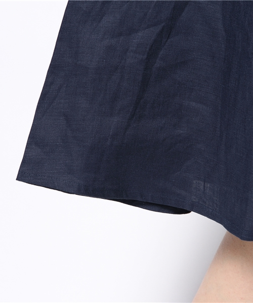 CIAOPANIC（チャオパニック）の「【Ciaopanic】セミロングフレアSK（スカート・レディース・イエロー/カーキ/ネイビー・FREE）」の8枚目の写真