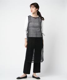 JF Ready Made | [JF READY MADE/ジェイエフレディメイド] メッシュ編みベスト(ベスト)