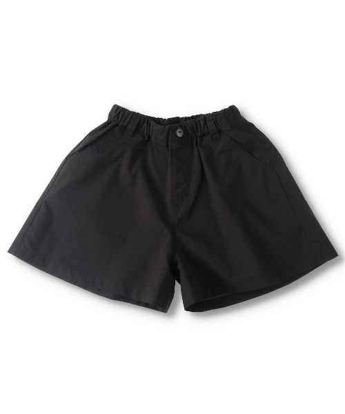 RADCHAP（ラッドチャップ）の「【プチプラ】ワイドシルエットショートパンツ（その他パンツ・キッズ・ブラック/ベージュ・90cm/110cm/100cm/120cm/130cm/140cm/150cm）」の2枚目の写真