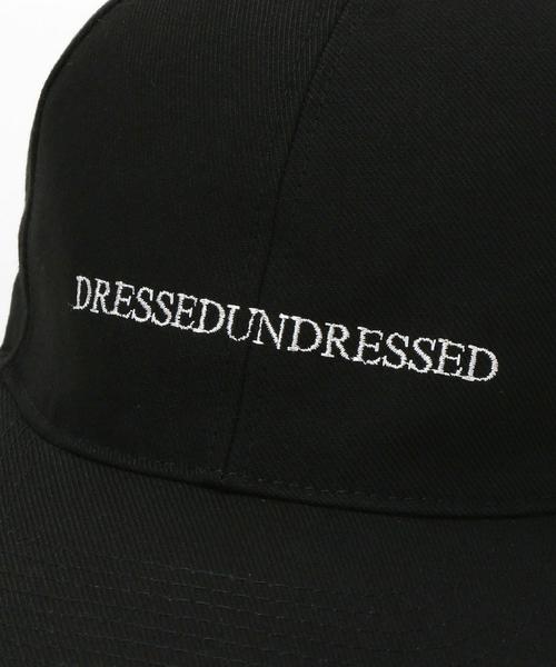 dressedundressed ロゴキャップ DRESSEDUNDRESSED（ドレスドアンドレスド）の「＜DRESSEDUNDRESSED