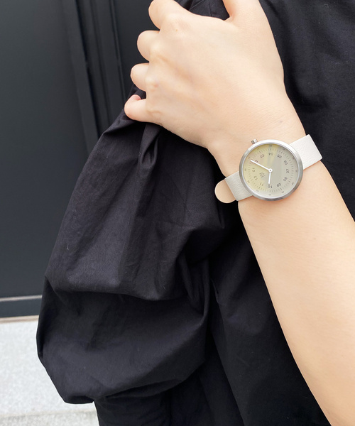 Mavenwatches（マベンウォッチズ）の「MAVEN KOMOREBI OFFWHITE 34mm【 ウォッチ 】（アナログ腕時計・レディース・シルバー・FREE）」の3枚目の写真