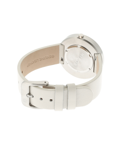 Mavenwatches（マベンウォッチズ）の「MAVEN KOMOREBI OFFWHITE 34mm【 ウォッチ 】（アナログ腕時計・レディース・シルバー・FREE）」の6枚目の写真