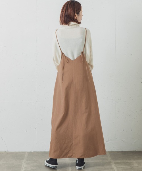 Sonny ワンピース ドレス Research Research セール Label アーバンリサーチサニーレーベル のファッション Urban スエードライクキャミソールワンピース ワンピース Urban