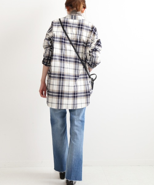 IENA（イエナ）の「チェックレギュラーカラーシャツ◇（シャツ