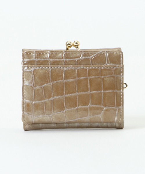 ikka（イッカ）の「エナメルクロコ 口金財布（財布・レディース・ホワイト/ブラウン/グリーン/その他4・FREE）」の6枚目の写真