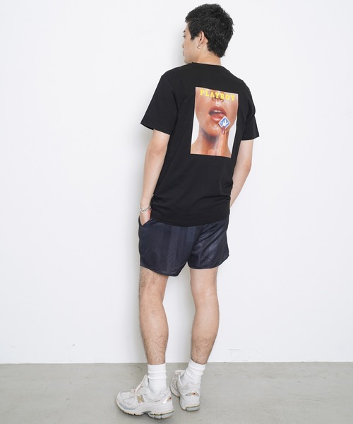 Soulland(ソウランド)の「SOULLAND meets Playboy Monthly April T-shirt 1021(Tシャツ/カットソー・メンズ・ブラック・SMALL/MEDIUM/X-LARGE/LARGE)」の5枚目の写真