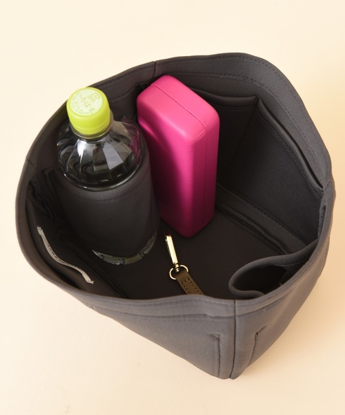 INTERPLANET(インタープラネット)の「撥水加工キャンバストートBAG(トートバッグ・レディース・ベージュ/ブラック/ベージュ系その他・フリー)」の12枚目の写真