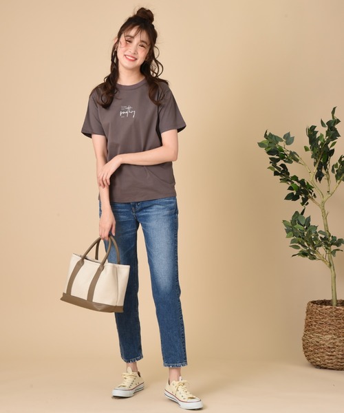 INTERPLANET(インタープラネット)の「撥水加工キャンバストートBAG(トートバッグ・レディース・ベージュ/ブラック/ベージュ系その他・フリー)」の21枚目の写真