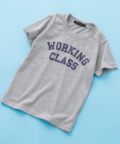 SHISKY（シスキー）の「SHISKY / シスキー ビッグシルエット プリント カットソー 半袖 キッズ（Tシャツ/カットソー・キッズ・ベージュ/ネイビー/オフホワイト/ミント/モカ/ホワイト系その他/グレー系その他/ブラウン系その他/ベージュ系その他/ブルー系その他/オレンジ系その他/ベージュ系その他2/グレー系その他2/ホワイト系その他2/ブラウン系その他2/オレンジ/杢グレー/グリーン系その他/チャコール/グリーン系その他2・110/130/150/120/140/160）」の5枚目の写真