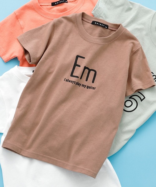 SHISKY（シスキー）の「SHISKY / シスキー ビッグシルエット プリント カットソー 半袖 キッズ（Tシャツ/カットソー・キッズ・ベージュ/ネイビー/オフホワイト/ミント/モカ/ホワイト系その他/グレー系その他/ブラウン系その他/ベージュ系その他/ブルー系その他/オレンジ系その他/ベージュ系その他2/グレー系その他2/ホワイト系その他2/ブラウン系その他2/オレンジ/杢グレー/グリーン系その他/チャコール/グリーン系その他2・110/130/150/120/140/160）」の10枚目の写真