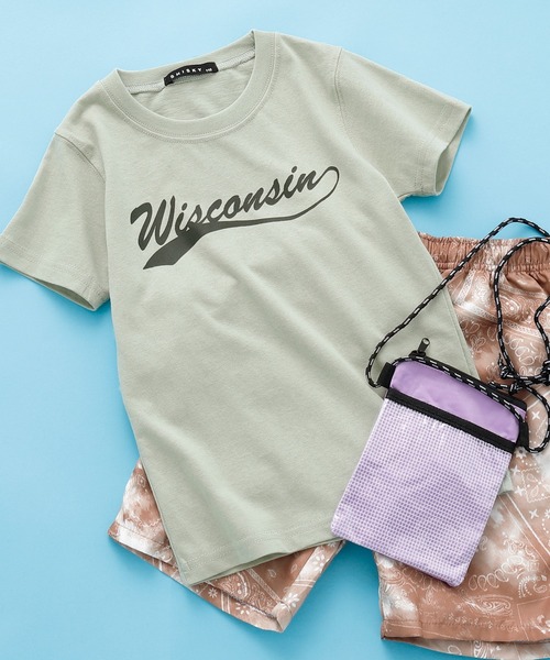 SHISKY（シスキー）の「SHISKY / シスキー ビッグシルエット プリント カットソー 半袖 キッズ（Tシャツ/カットソー・キッズ・ベージュ/ネイビー/オフホワイト/ミント/モカ/ホワイト系その他/グレー系その他/ブラウン系その他/ベージュ系その他/ブルー系その他/オレンジ系その他/ベージュ系その他2/グレー系その他2/ホワイト系その他2/ブラウン系その他2/オレンジ/杢グレー/グリーン系その他/チャコール/グリーン系その他2・110/130/150/120/140/160）」の14枚目の写真