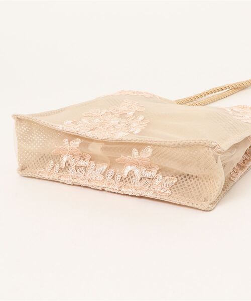 JUMELLE（ジュメロ）の「レーシーバッグ（トートバッグ・レディース・ベージュ/ホワイト・FREE）」の5枚目の写真