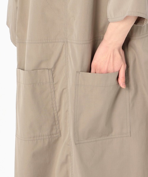 美品▲TICCA ティッカ /キーネックロングドレス▲半袖ワンピース TICCA（ティッカ）の「◇【TICCA】キーネックロングドレス WOMEN