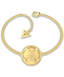 Guess | VINTAGE BEAR Bear Coin Chain Bracelet (Gold)(ブレスレット)