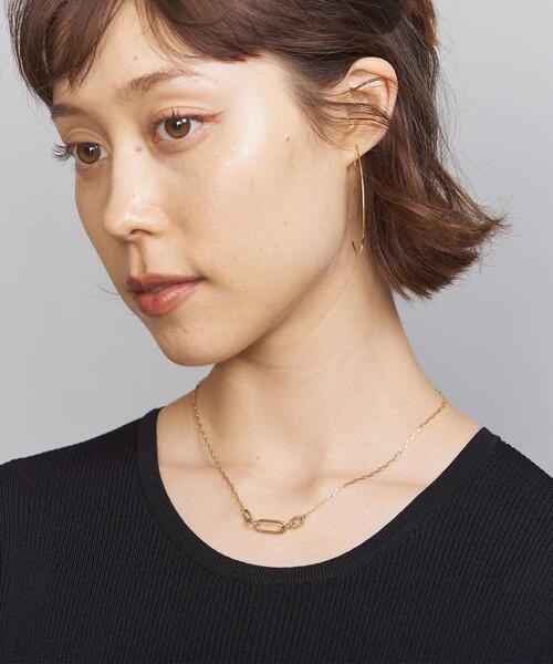 BEAUTY&YOUTH UNITED ARROWS(ビューティーアンドユースユナイテッドアローズ)の「BY チェーンモチーフネックレス ◆(ネックレス・レディース・ゴールド・FREE)」の1枚目の写真