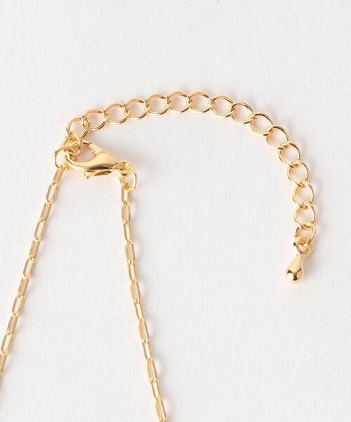 BEAUTY&YOUTH UNITED ARROWS(ビューティーアンドユースユナイテッドアローズ)の「BY チェーンモチーフネックレス ◆(ネックレス・レディース・ゴールド・FREE)」の4枚目の写真
