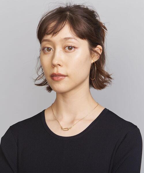 BEAUTY&YOUTH UNITED ARROWS(ビューティーアンドユースユナイテッドアローズ)の「BY チェーンモチーフネックレス ◆(ネックレス・レディース・ゴールド・FREE)」の6枚目の写真