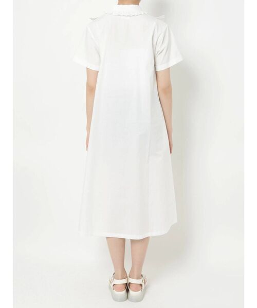 merry jenny（メリージェニー）の「フリルシャツテントワンピース（ワンピース・レディース・オフホワイト/ブラック・FREE）」の16枚目の写真