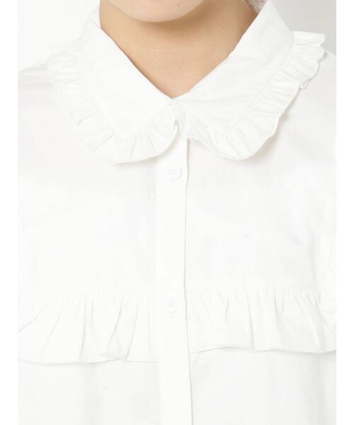 merry jenny（メリージェニー）の「フリルシャツテントワンピース（ワンピース・レディース・オフホワイト/ブラック・FREE）」の17枚目の写真