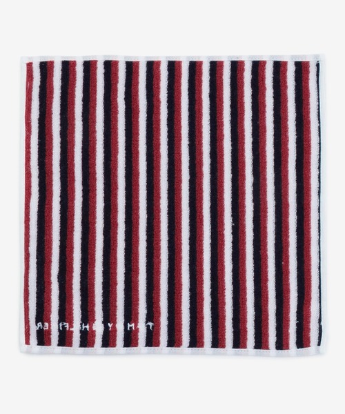TOMMY HILFIGER（トミーヒルフィガー）の「ストライプミニタオル（ハンカチ/ハンドタオル・メンズ・マルチ・FREE）」の2枚目の写真