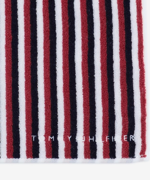 TOMMY HILFIGER（トミーヒルフィガー）の「ストライプミニタオル（ハンカチ/ハンドタオル・メンズ・マルチ・FREE）」の3枚目の写真