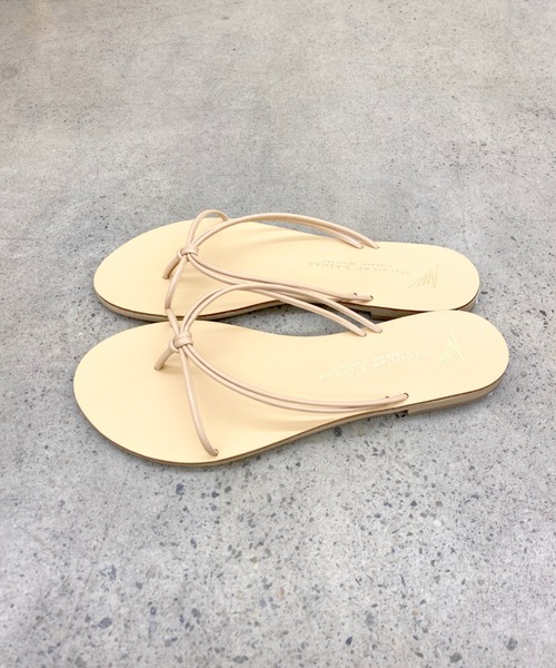 SHENERY（シーナリー）の「(NICOLAS LAINAS/ニコラスライナス) トングサンダル（サンダル・レディース・ブラック/ベージュ・38/36/37）」の9枚目の写真