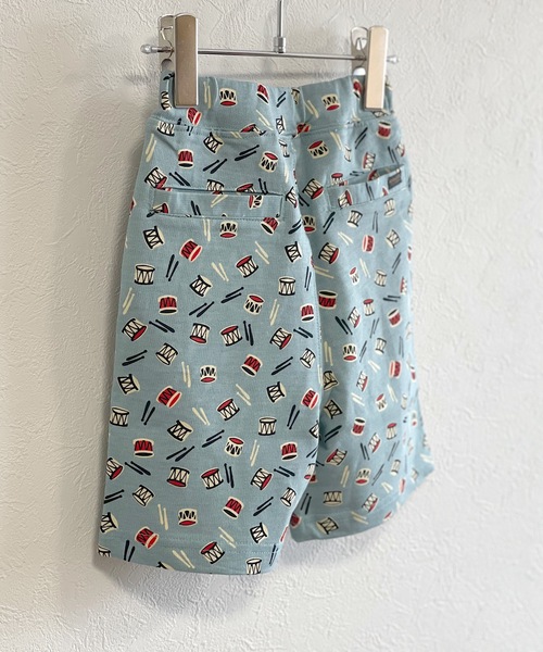 BIG FIELD（ビッグフィールド）の「ヴィンテージプリントショーツ（80～150cm）（その他パンツ・キッズ・ブラック/レッド/オフホワイト/グリーン/キナリ・90/100/110/120/80/130/95/140/150）」の5枚目の写真