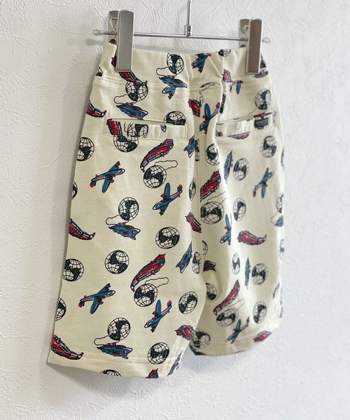 BIG FIELD（ビッグフィールド）の「ヴィンテージプリントショーツ（80～150cm）（その他パンツ・キッズ・ブラック/レッド/オフホワイト/グリーン/キナリ・90/100/110/120/80/130/95/140/150）」の3枚目の写真