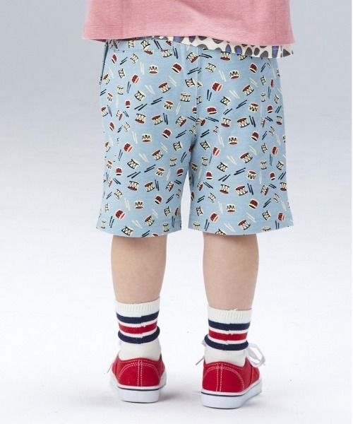 BIG FIELD（ビッグフィールド）の「ヴィンテージプリントショーツ（80～150cm）（その他パンツ・キッズ・ブラック/レッド/オフホワイト/グリーン/キナリ・90/100/110/120/80/130/95/140/150）」の8枚目の写真