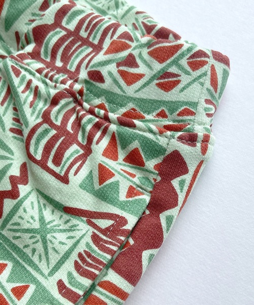 BIG FIELD（ビッグフィールド）の「ヴィンテージプリントショーツ（80～150cm）（その他パンツ・キッズ・ブラック/レッド/オフホワイト/グリーン/キナリ・90/100/110/120/80/130/95/140/150）」の19枚目の写真