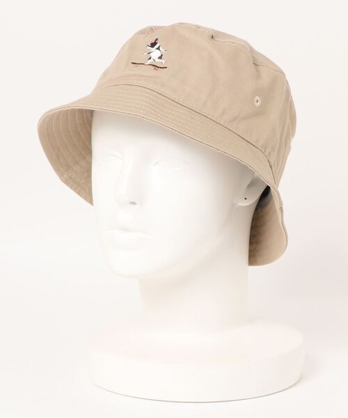 BACK NUMBER（バックナンバー）の「【BACK NUMBER】アニマル刺繍ハット（ハット・メンズ・ベージュ/カーキブラウン/ブラック・フリー）」の3枚目の写真
