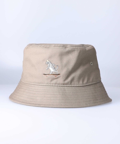 BACK NUMBER（バックナンバー）の「【BACK NUMBER】アニマル刺繍ハット（ハット・メンズ・ベージュ/カーキブラウン/ブラック・フリー）」の6枚目の写真