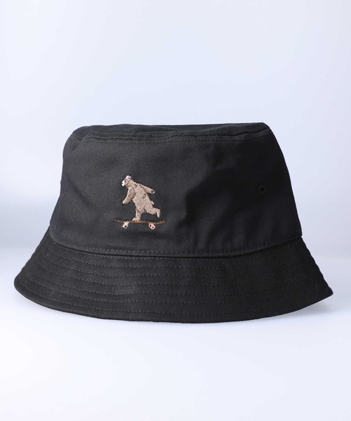 BACK NUMBER（バックナンバー）の「【BACK NUMBER】アニマル刺繍ハット（ハット・メンズ・ベージュ/カーキブラウン/ブラック・フリー）」の5枚目の写真