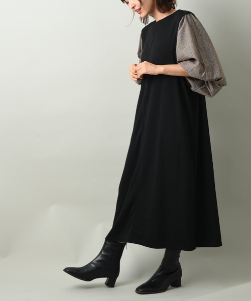 INTERPLANET(インタープラネット)の「ストレッチブーツ(ブーツ・レディース・オフホワイト/ブラック/ブラウン・23.0cm/24.0cm)」の8枚目の写真